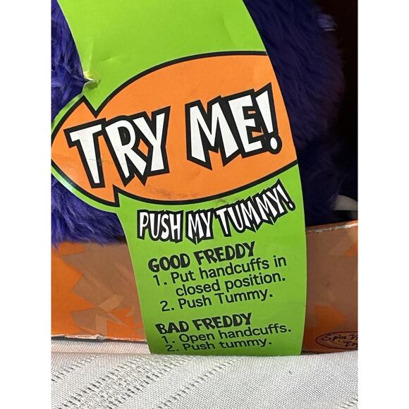 VTG Monster Plush Spin Master Toys 'Don't Free Freddy!' Talking and Moving - Picture 2 of 10